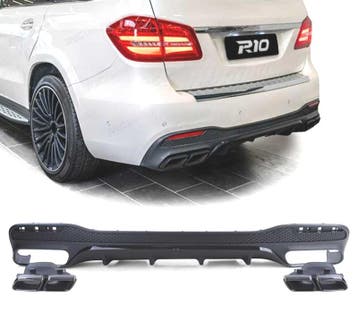 Diffuseur Arrière Mb Gls X166 15-19 Amg Noir Mat, Verzenden