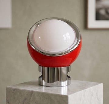 Lampe de table - Verre, Métal - Bauhaus