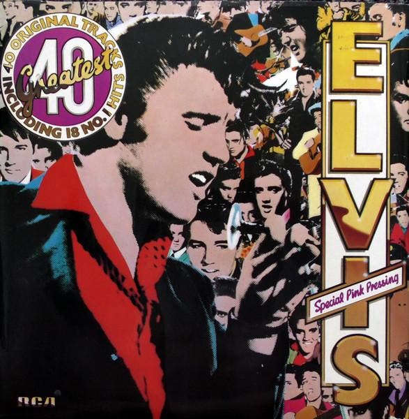 Elvis Presley - Elviss 40 Greatest, Cd's en Dvd's, Vinyl | Pop, Gebruikt, Verzenden