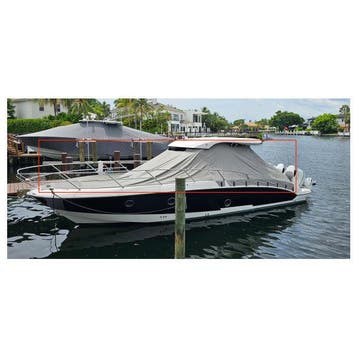 Bieden: Sessa Marine Key Largo 36 beige canvas cockpit cove, Ophalen of Verzenden, Nieuw