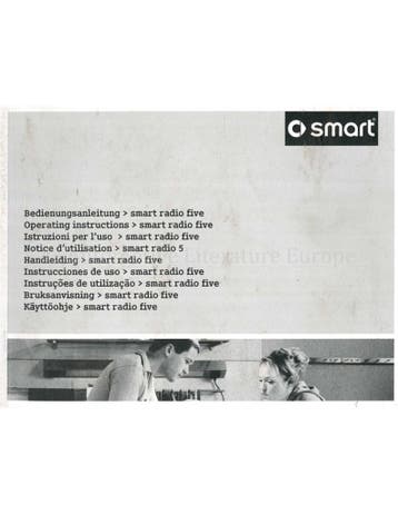 2008 SMART RADIO FIVE HANDLEIDING