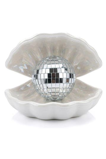 KIMU® Schelp Discobal Parel Sieradenbakje Sieradendoosje Vin, Ophalen of Verzenden, Nieuw