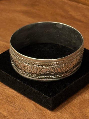 Esouira armband - Zilver - Marokko - halverwege de