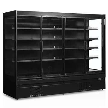 Wandkoeling | EXTRA | Zwart | +2°C/+6°C | Geforceerd |, Verzenden