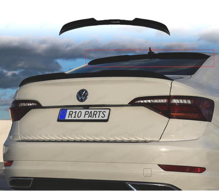 SPOILER DE TOIT VOLKSWAGEN VW JETTA 19- NOIR BRILLANT, Autos : Pièces & Accessoires, Carrosserie & Tôlerie, Envoi