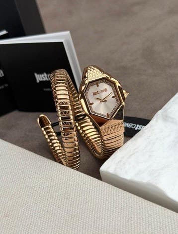 Just Cavalli - Colored steel watch Rose Gold - Sans prix de, Nieuw