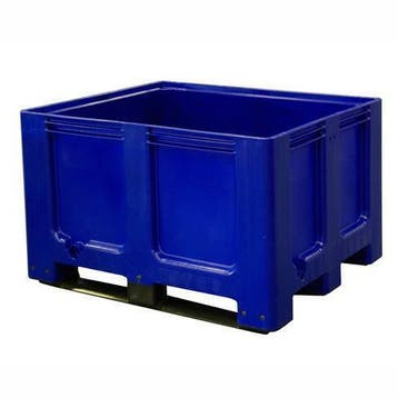 Plastiek Palletbox 120x100 Kuubskist, Opslagbak, Stapelbare, 100 cm of meer, Verzenden, 60 cm of meer, 50 cm of meer