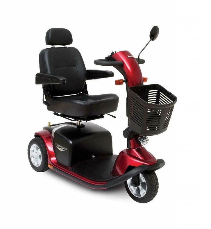 Scootmobiel Pride Victory DX10 - 3 Wiel Scooter (Nieuw), Diversen, Brommobielen en Scootmobielen, Nieuw, Pride, Ophalen of Verzenden