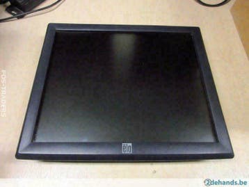 elo 1715l et1715l-8cwb 17 1280x1024 pos touchscreen lcd mon, Computers en Software, Monitoren, Ophalen of Verzenden, Gebruikt