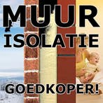 MUURISOLATIE PRIJZEN DEZE MAAND VEEL (max 49%) GOEDKOPER !, Doe-het-zelf en Bouw, Isolatie en Afdichting, Nieuw