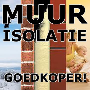 MUURISOLATIE PRIJZEN DEZE MAAND VEEL (max 49%) GOEDKOPER !, Doe-het-zelf en Bouw, Nieuw