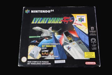 Lylat Wars Big box + Rumble Pak Nintendo 64 N64 PAL, Verzenden