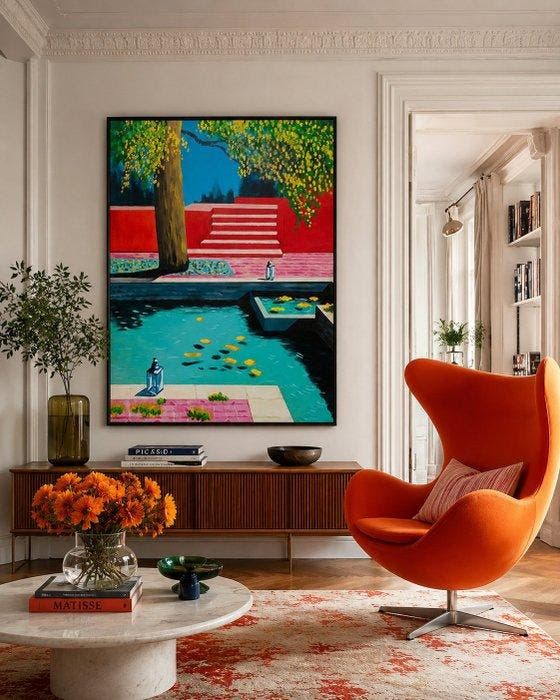 Mar Legón - Boutique Hotel - XL, Antiek en Kunst, Kunst | Schilderijen | Modern