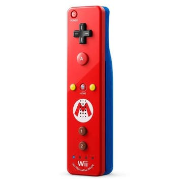 Wii Controller / Remote Motion Plus Mario Edition Zonder..., Ophalen of Verzenden, Zo goed als nieuw