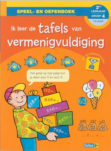 Speel- en oefenb. met beloningsst. (7-8j.) 14. Tafels van, Verzenden, Gelezen, F. Tyberghein