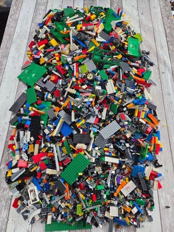 Lego Pièces - Grote partij Lego van 7.2 kg in soorten en