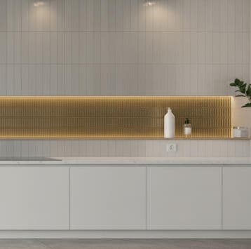Wandtegel Ragno Gamma Lichtgrijs Dust Mat 5x30 (Muurtegels), Ophalen of Verzenden, Wandtegels