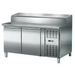 Saladette - 2 deuren | 1510 x 800 mm | 7 x GN1/3 | +2° tot +, Verzenden