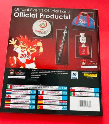 2008 Panini Euro 2008 Cristiano Ronaldo, Alessandro Del