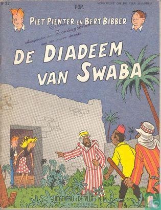 Piet Pienter en Bert Bibber - De diadeem van Swaba - 1964, Boeken, Stripverhalen, Gelezen, Eén stripboek, Verzenden