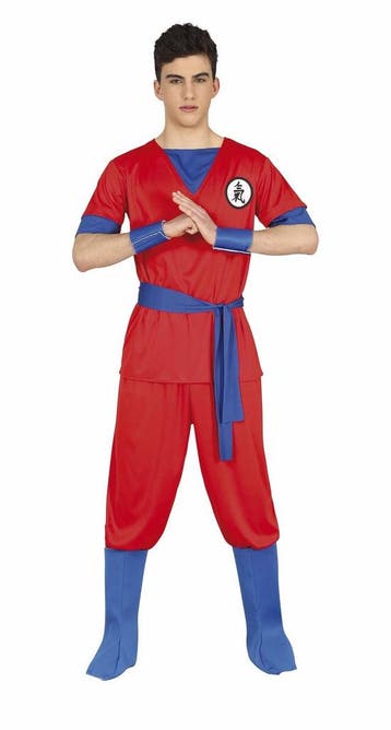 Ninja Kostuum Rood 14/16 jaar, Kinderen en Baby's, Verzenden, Nieuw