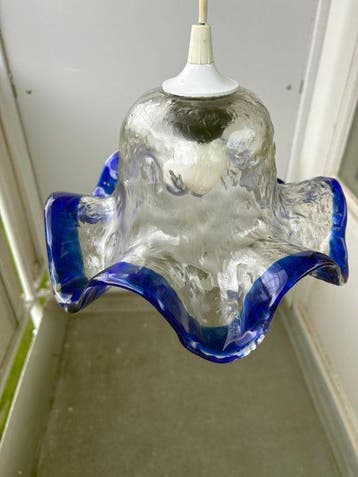 Lampe à suspendre - lampe à mouchoirs - Verre - lampe