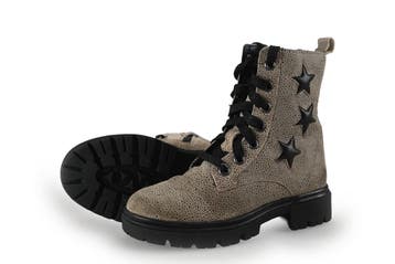 Nelson Veterboots Meisjes in maat 27 Beige, Kinderen en Baby's, Verzenden, Jongen of Meisje, Schoenen, Nieuw