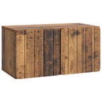 vidaXL Wandmontage TV-kast Oud hout 59,5 x 31 x 30 cm, Verzenden, Nieuw