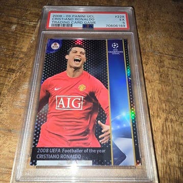 2008/09, 2009/10 Panini UEFA Champions League Cristiano, Collections