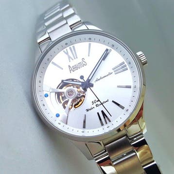 Arbutus - Automatic - Open Heart - Sapphire - Steel - NEW -, Nieuw