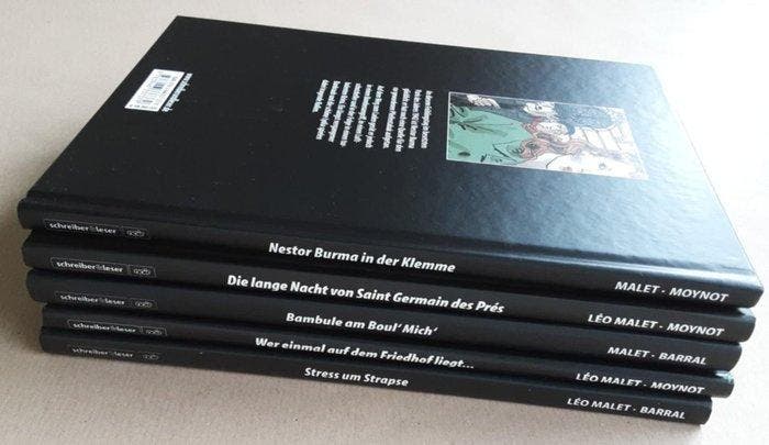 Nestor Burma - German editions - 5 Album, Boeken, Stripverhalen