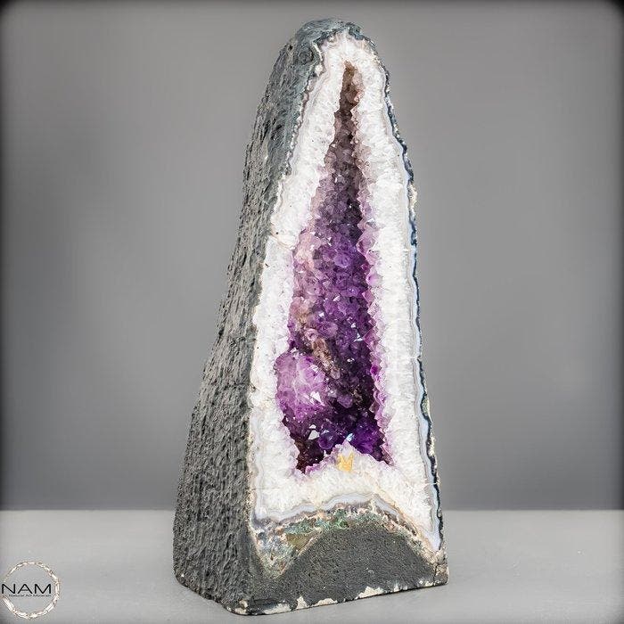 Amethistdruse 16,3 kg – Prachtig natuurwonder vol glans en, Antiquités & Art, Curiosités & Brocante