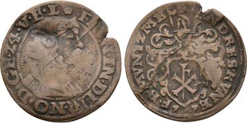Rechenpfennig von Andreas Kuehne 1577 Goslar Stadt:, Postzegels en Munten, Penningen en Medailles, Verzenden
