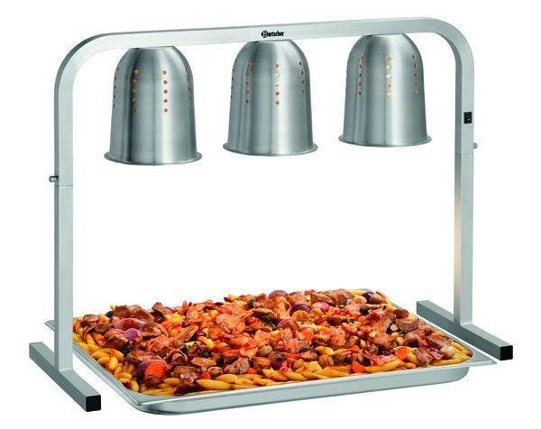 Warmtebrug | 13WL820 | 2/1 GN | 3 Infraroodlampen | 230V |, Articles professionnels, Horeca | Équipement de cuisine, Envoi