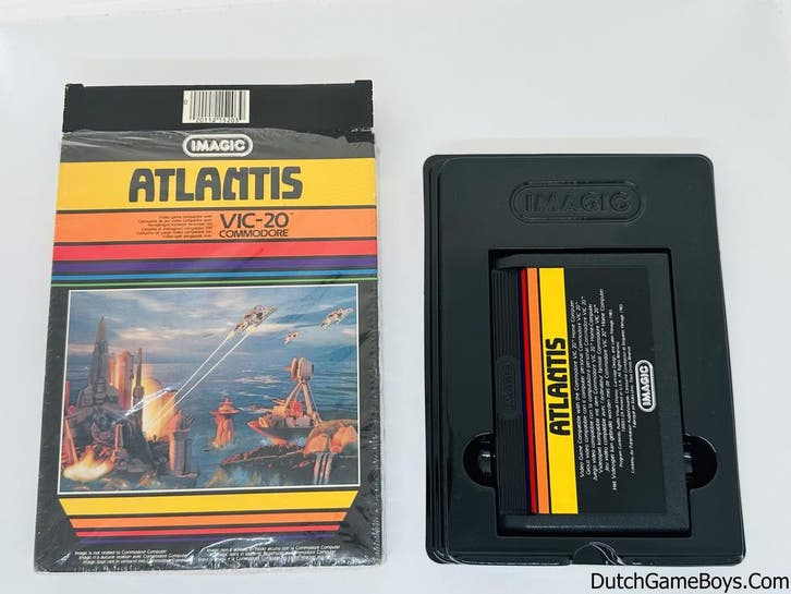 Commodore Vic-20 - Atlantis - Imagic, Games en Spelcomputers, Games | Overige, Gebruikt, Verzenden