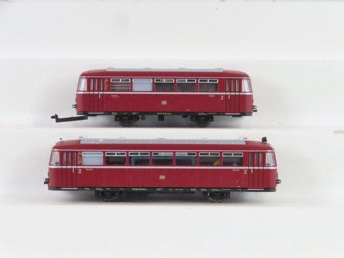 Fleischmann N - 7400/7401K - Rame automotrice (1) - Set à 2, Hobby & Loisirs créatifs, Trains miniatures | Échelle N