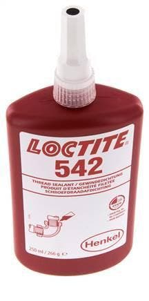 Loctite 542 Marron 250 ml Scellement de filets, Bricolage & Construction, Verzenden