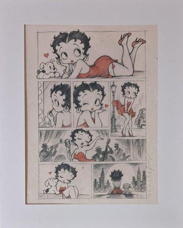 Emma Wildfang - Betty Boop - Series -ICONIC PANELS, Nieuw