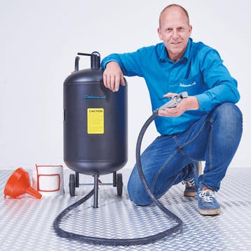 Datona Mobiele straalketel - 80 liter + soda straalkit -, Doe-het-zelf en Bouw, Ophalen of Verzenden, Nieuw