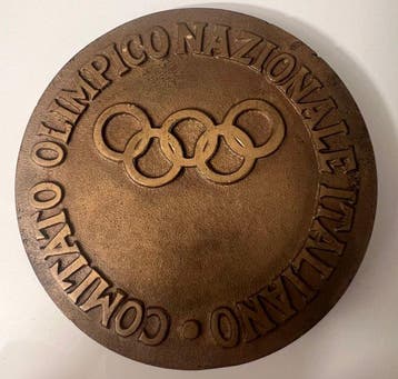 Italië. Medal Anni 50 - CONI “TRIVMPHVS” – Olimpismo