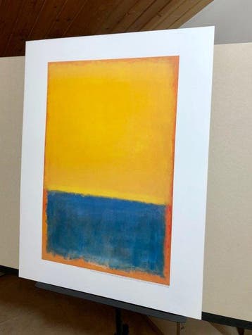 Mark Rothko (1903-1970) - Yellow and Blue (Yellow and Blue, Antiek en Kunst
