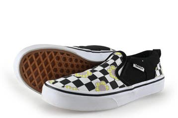 Vans Instappers Meisjes in maat 33 Zwart, Jongen of Meisje, Schoenen, Zo goed als nieuw, Vans