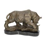 Beeldje - Rhino - Brons