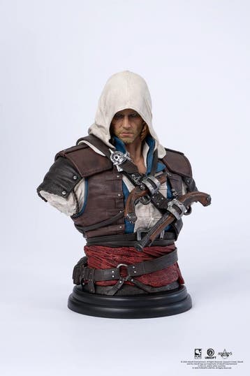 Asssassins Creed Black Flag Resynced Bust 1/4 Edward Kenway, Verzamelen, Ophalen of Verzenden, Nieuw
