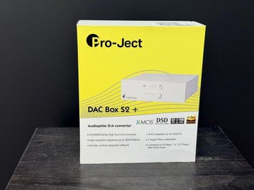 Pro-Ject - DAC Box S2 + DAC - Digital Analog Converter, Nieuw