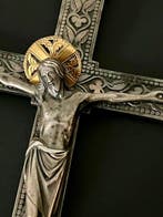 Crucifix - Zilverbrons - 1800-1850 - Placide