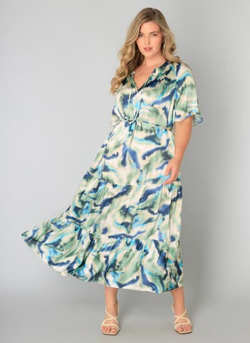 YESTA ECO jurk Wilicha2(50)Maat 46/48 (XL) of groter, Verzenden, Nieuw, Maat 46/48 (XL) of groter, Overige kleuren