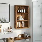 vidaXL Badkamer wandkast Oudhout 40 x 10 x 60,5 cm, Verzenden, Nieuw