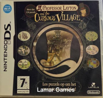 Professor Layton and the curious Village (Nintendo DS used, Ophalen of Verzenden, Nieuw