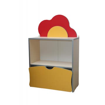 Boekenkast | 600x300x960(h)mm Luxus, Verzenden